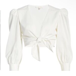 Wayf Alcott knot crop top